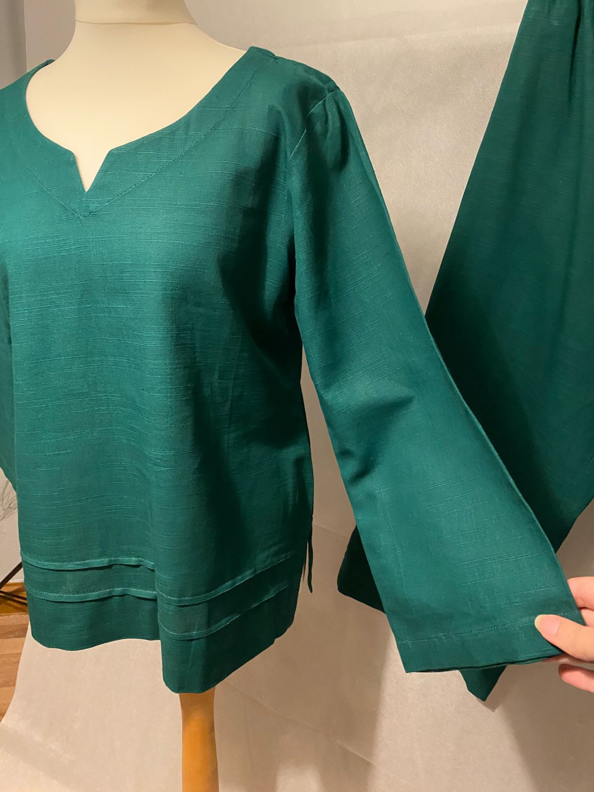 2 PC SOLID COLOUR CO-ORD SET